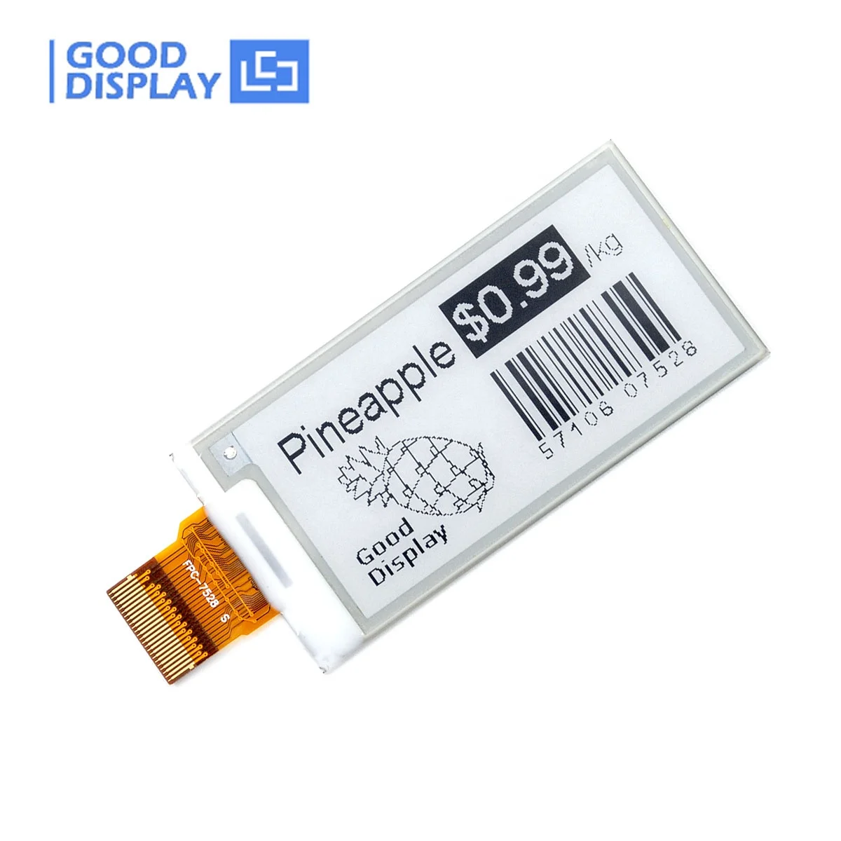 goodisplay 2.13 inch electronic display screen 250*122 spi interface