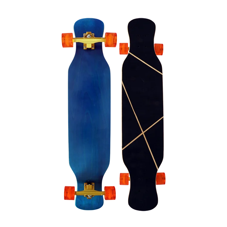  Оптовая продажа по 8 слоев русский деревянный Longboard Танцующая