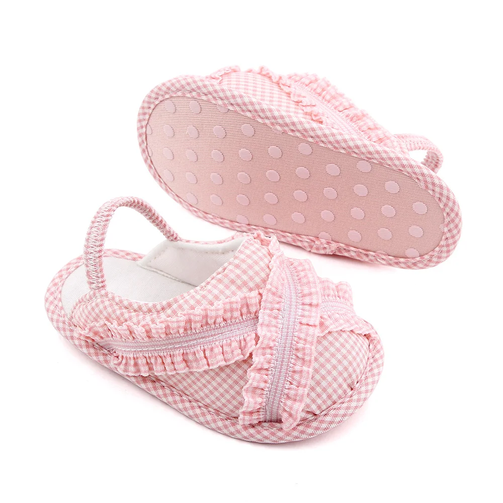 0-1 year old baby indoor walking sandals with soft soles