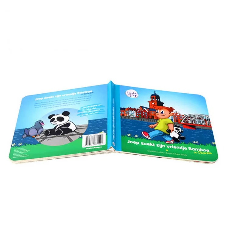 Custom Children Books printing service 3d Pop up kids Lift The Flap Books Hardcover Board Book