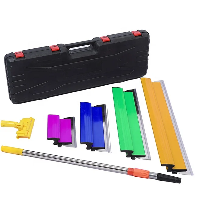 Skimming Blade Wall-Board Plasterboard Drywall Tools Plastic Adjustment Handle Putty Scraper