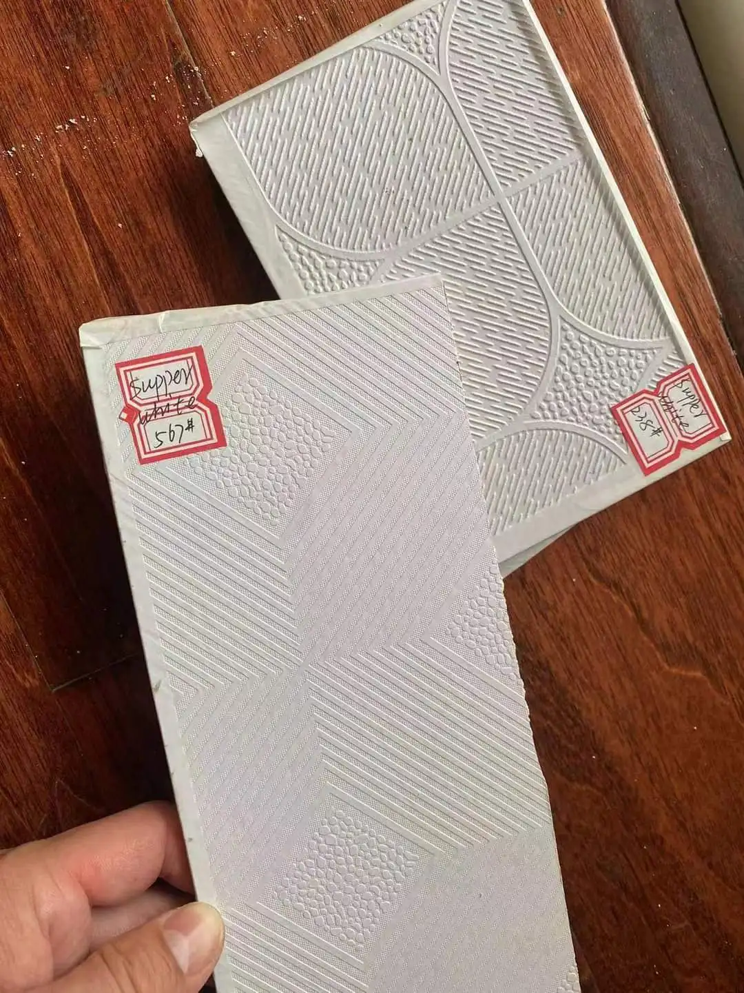 PVC gypsum ceiling board lightweight ceiling board decorative gypsum board