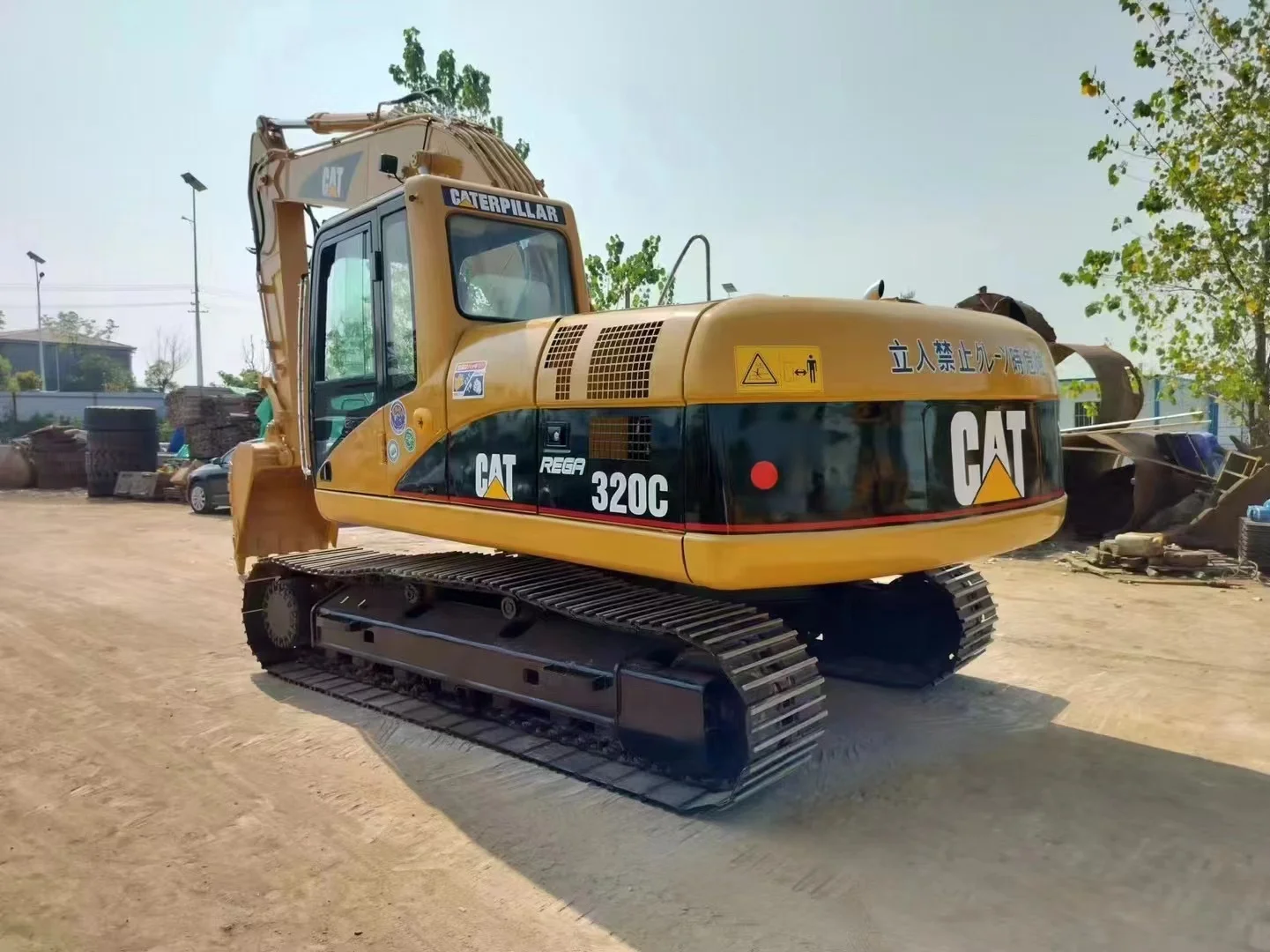 Excellent 20 Ton Used CAT 320C Crawler Hydraulic Excavator in High Working Efficiency Caterpillar Cat 315 318 320c 320d Digger