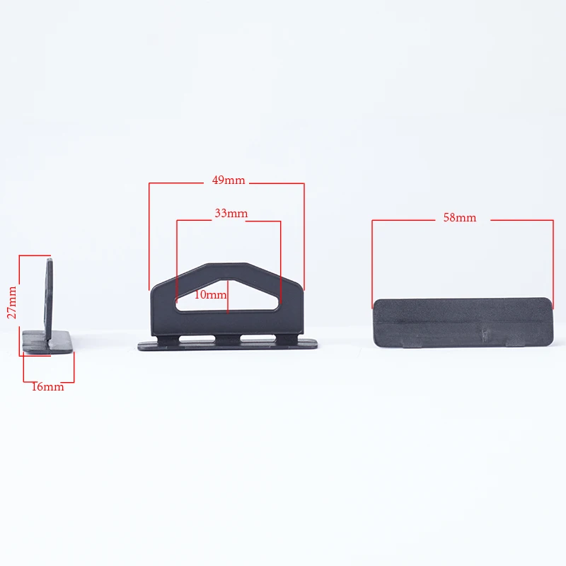 Color Customization PP/PE/ABS Good Carrying Capacity Plastic Wall Hook