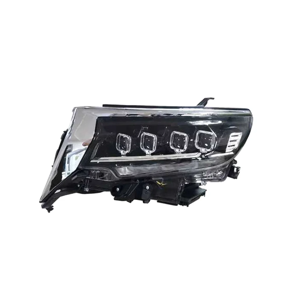 Car Styling for Toyota Prado Headlights 2018-2019 For Land Cruiser Prado LED Headlight DRL All LED light Assembly Plug And Play