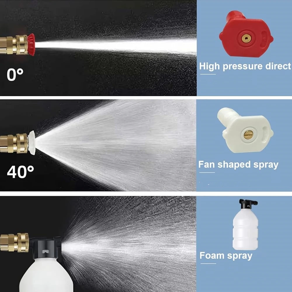 Water Pressure Spray Gun Lithium Battery 24V 48V High Pressure Cordless Wireless Wash Gun Portable Cordless Car Washer