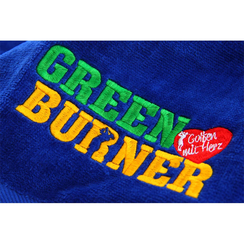 Пользовательское компьютеризированное вышитое полотенце для рук, полотенце для гольфа с логотипом и крючком, Хлопковое полотенце для гольфа