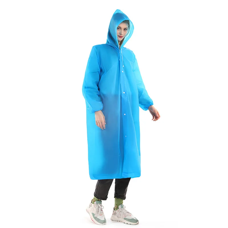 HOT SALE fashion one time use Disposable emergency PE rainwear rain coats raincoat rain poncho for adults waterproof