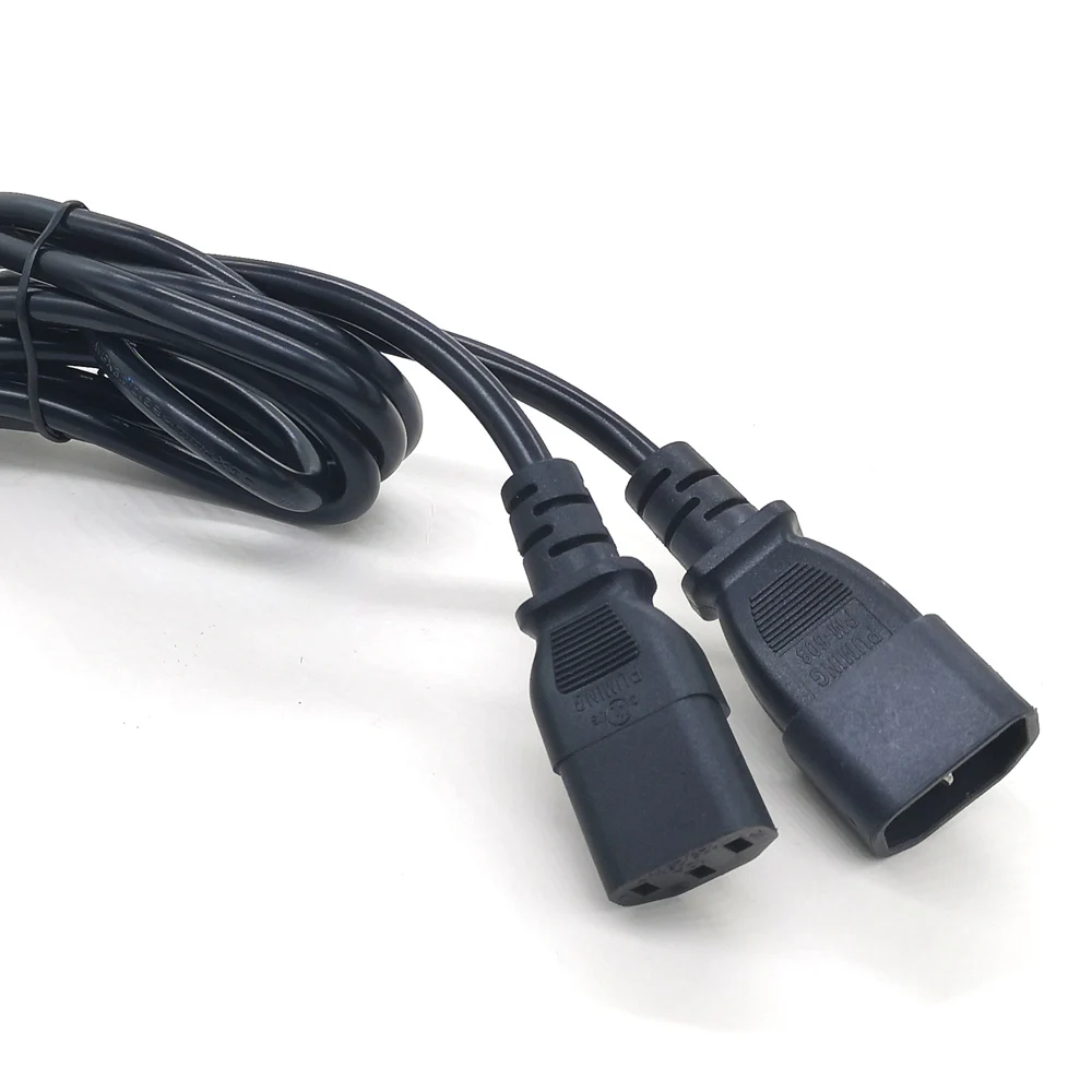 2 м 18AWG 3C (0 824 мм) C13 к C14 шнуру