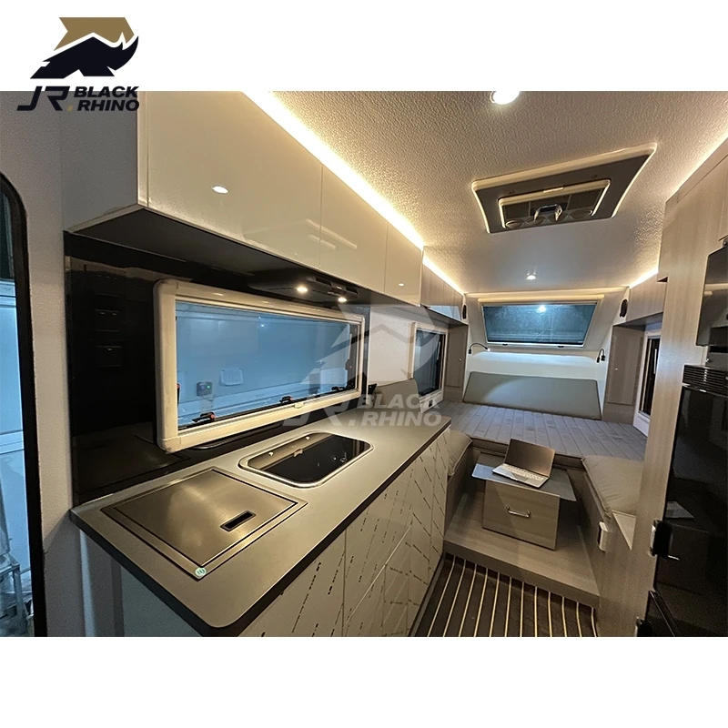 Travel-inspired tiny house on wheels trailer houses caravan import camper trailer