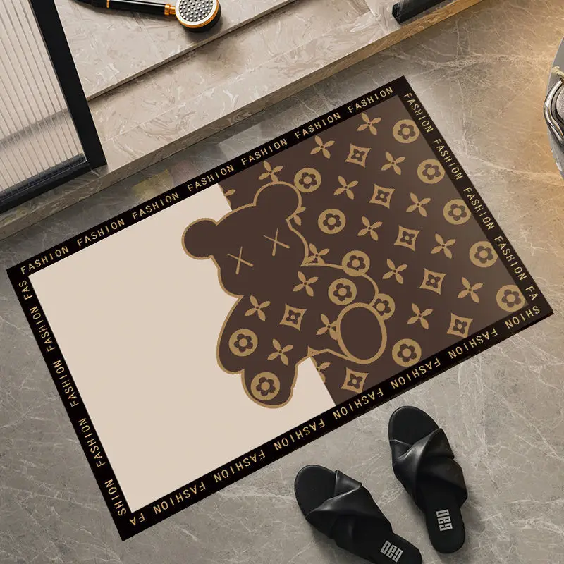 Professional Custom Print Dry Luxury Door Mat For Wholesales