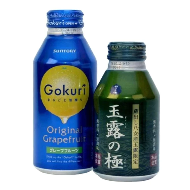 Customized Recyclable beverage bottle 250ml 300ml 350ml Food Grade Empty Beverage juice drink Aluminium Bottle with scrap lid