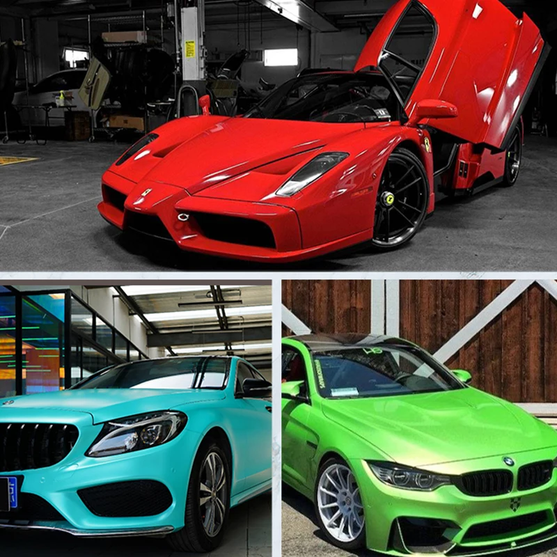 Самоклеящаяся Автомобильная цветная пленка ПВХ Авто меняющая цвет PPF покрытие винил для автомобиля