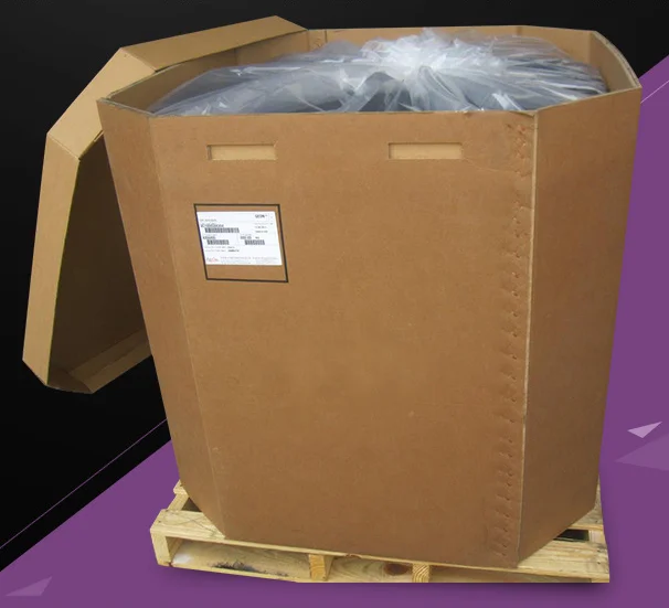Paper ton boxes replace plastic buckets food grade liquid ton boxes can be folded and thickened. IBC ton bucket for shipping