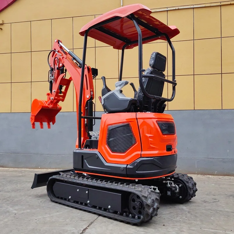 Mini Excavator 1.8 Ton CE EURO5 Fast Delivery mini small excavator 1 ton 2 tons chinese Crawler mini digger excavators for sale