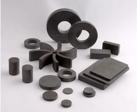 China Manufacturer Price Large And Small Size Cylinder Round Shape Ceramic Ferrite Magnets