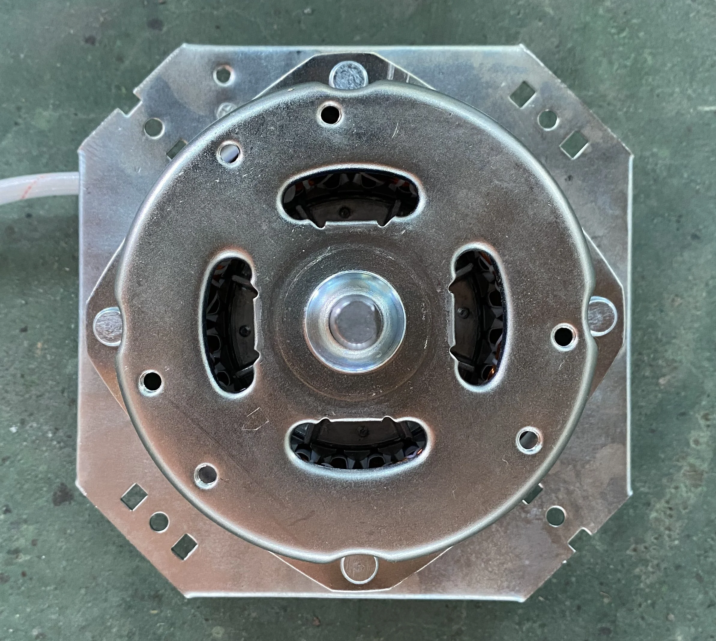 
60w White Cover Washing Machine Motor 