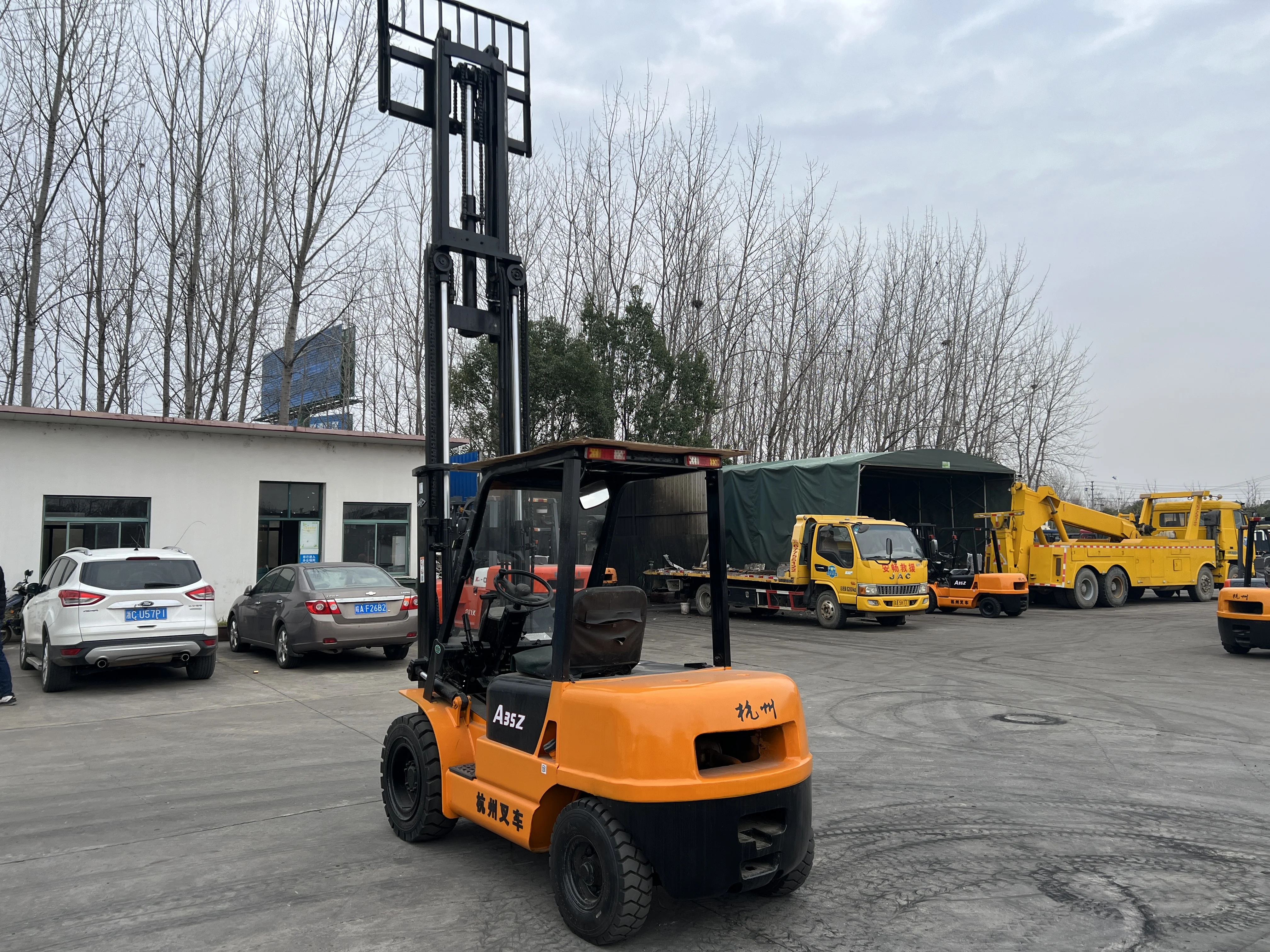 Chinese Brand 3.5 Ton HANGCHA Forklift Used Forklift HANGCHA A35Z For Sale.