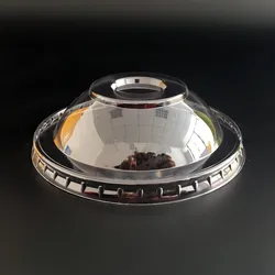 117mm  Pet Dome Lid Match With  Clear Plastic Pet 8oz 12oz 16oz 24oz 32oz deli containers salad bowls