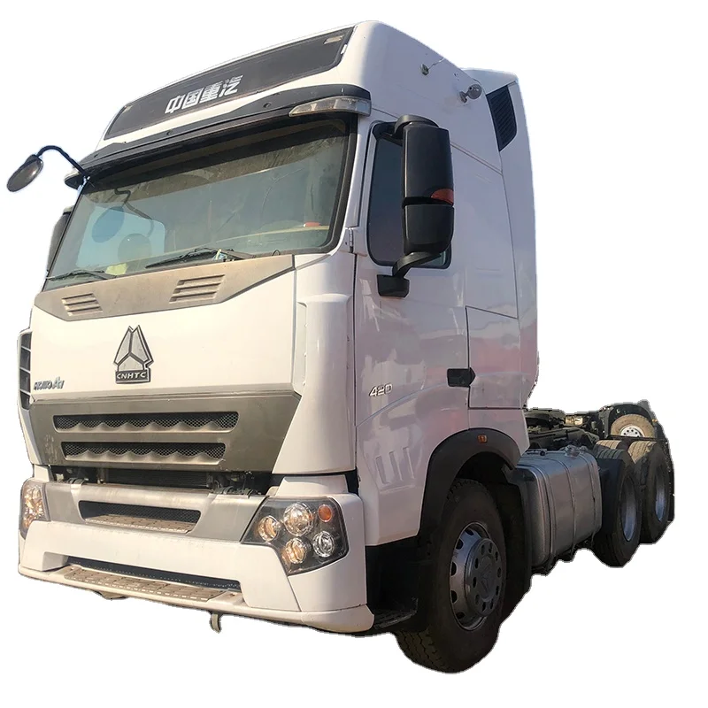Хорошее качество дизельный тягач грузовик 6x4 привод Howo TH7 440 л.с. Подержанный цена