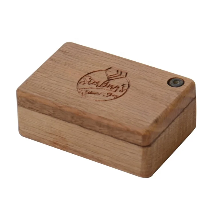 2024 Custom logo wholesale double wooden wedding ring jewelry box