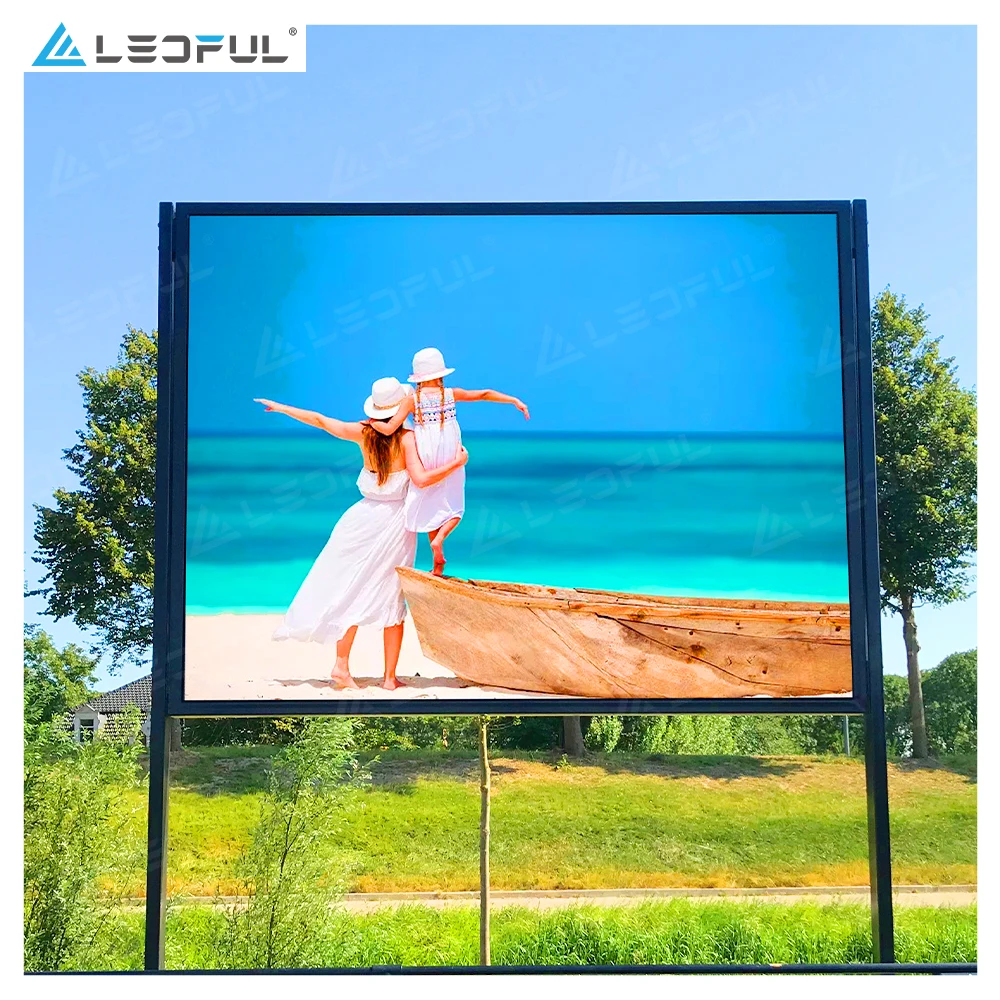 Thin and Light 960*960mm Cabinet P10 Outdoor LED Cabinet 960X960 Commercial Advertising LED Digital Signage And Displays Screen