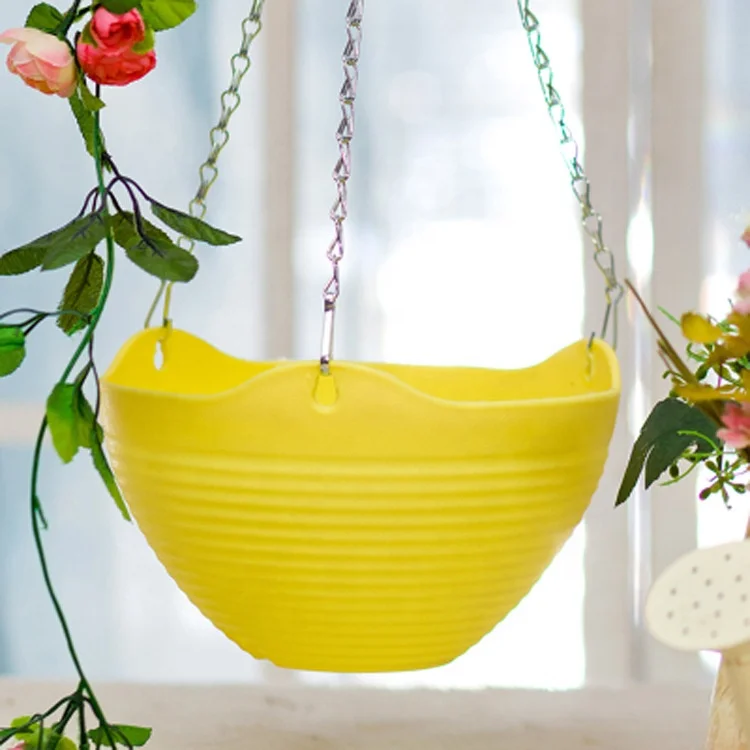 Small saucer white color creative flower pots  orchid for decoration hanging basket flower pot