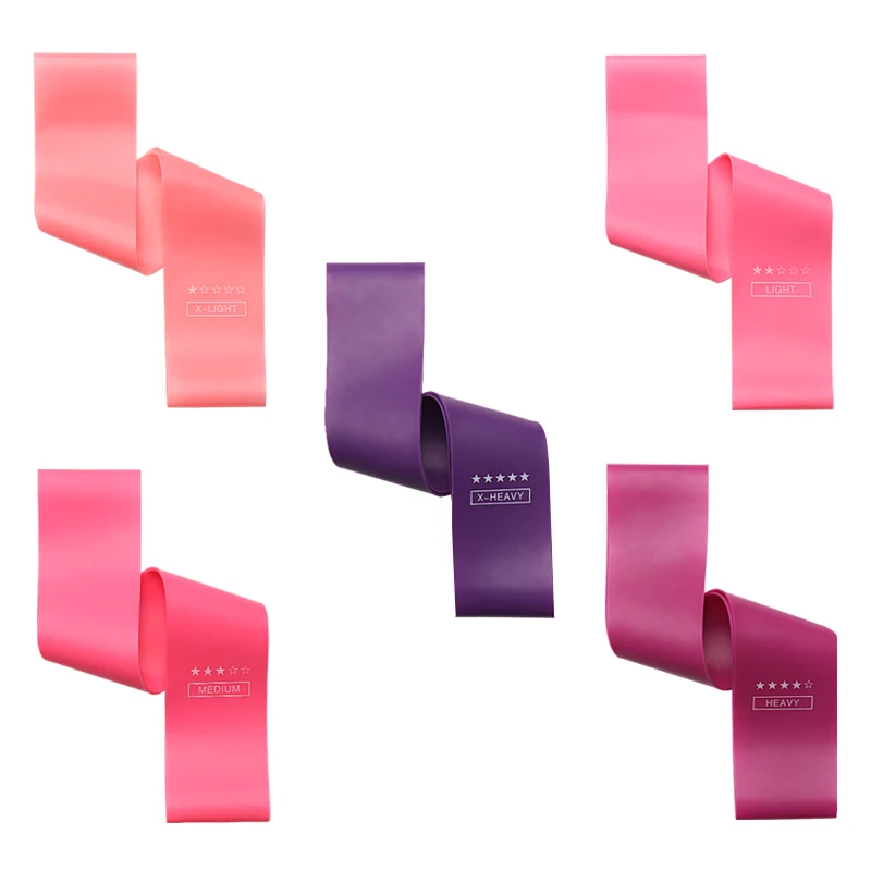 Dropshipping Stretch Cord Exercise Circular Natural latex Resistance Band