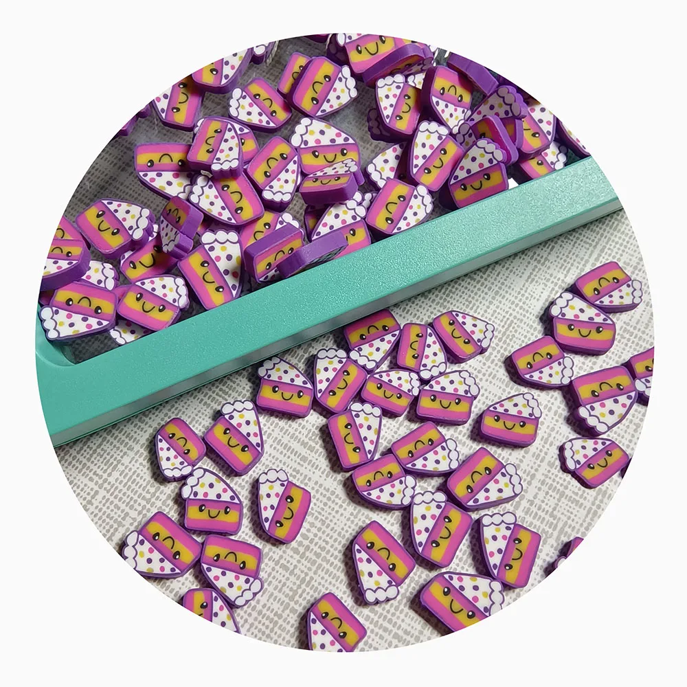500g Cake Polymer Clay Sprinkle For Kids Diy,Soft Clay For Craft Clay/Nail Art/Scrapbook Decoration DIY Slime Shaker Fillings