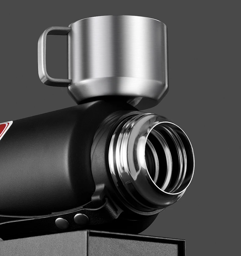 Beauchy 316 stainless steel large capacity water bottle cup outdoor sports travel office vacuum cup Solid color flasks