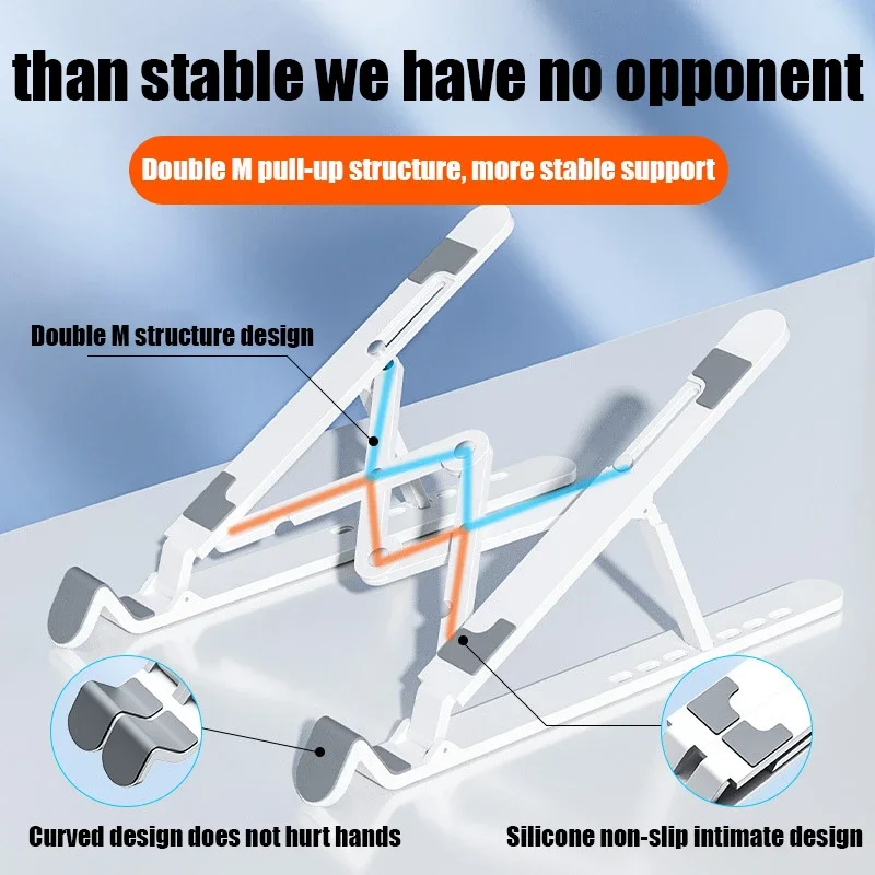 Adjustable Laptop Stand Portable Notebook Support Base Holder Table Foldable Bracket for MacBook Air iPad Tablet Accessories