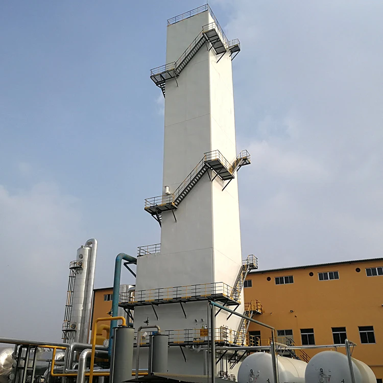Ultra low pressure air separation unit for cryogenic oxygen plant