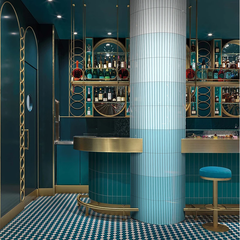 1x12 Inch Round tube wall tile round pillar decorate wall tiles