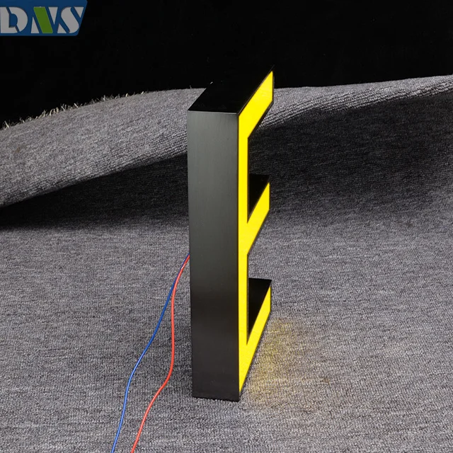 led pizza outdoor 3d letter sign signs for business light letters frontlit hotel  signage