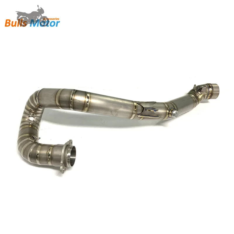 Teentop Titanium Exhaust Pipe FE501 FE450 offroad Exhaust System Header Collector Front Pipe fitting stock Muffler Escape
