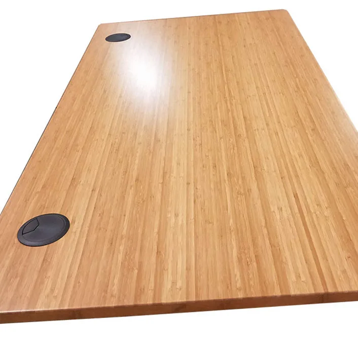 lift top bamboo table Eco-friendly bamboo desktop with height Adjustable Lifting Frame Bamboo desk For Office Home