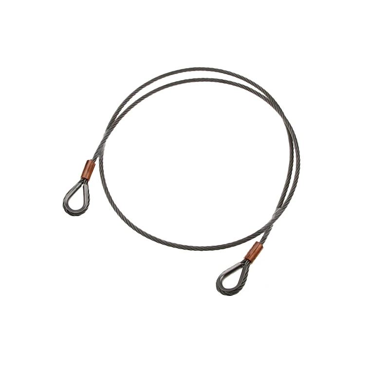 Factory Directly Flemish Eye Wire Rope Sling Steel Tower Crane Wire Rope Sling