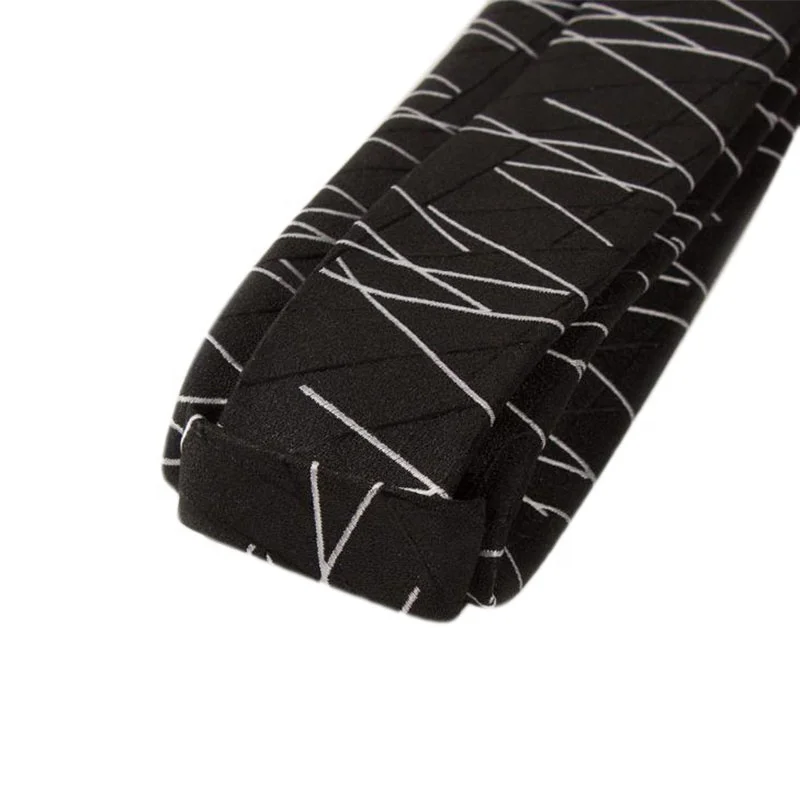 high quality formal striped dot floral polyester business neckties for adults