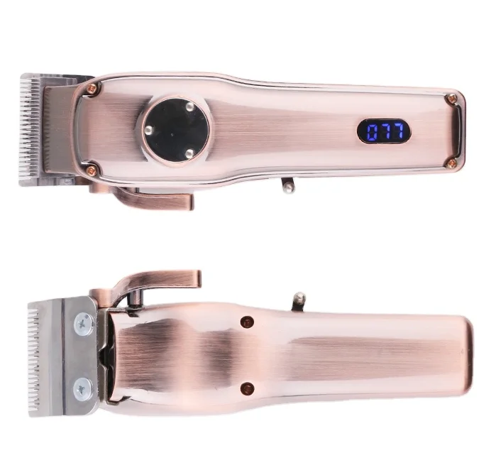 Kemei KM-9350 cordless rechargeable hair trimmer electric hair clipper fast charging long time working