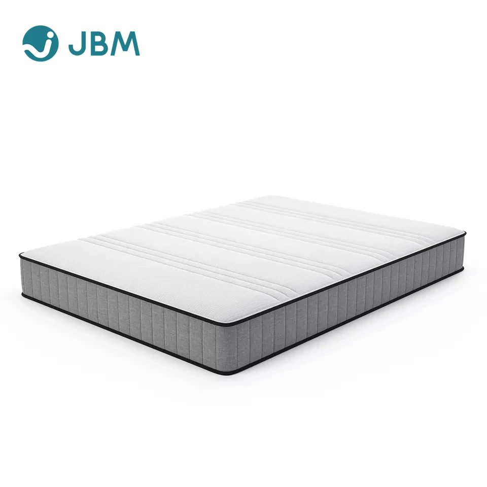 Orthopedic Twin Single Pocket Spring Mattresses USA Factory California King Queen Size Bed Mattress in a box