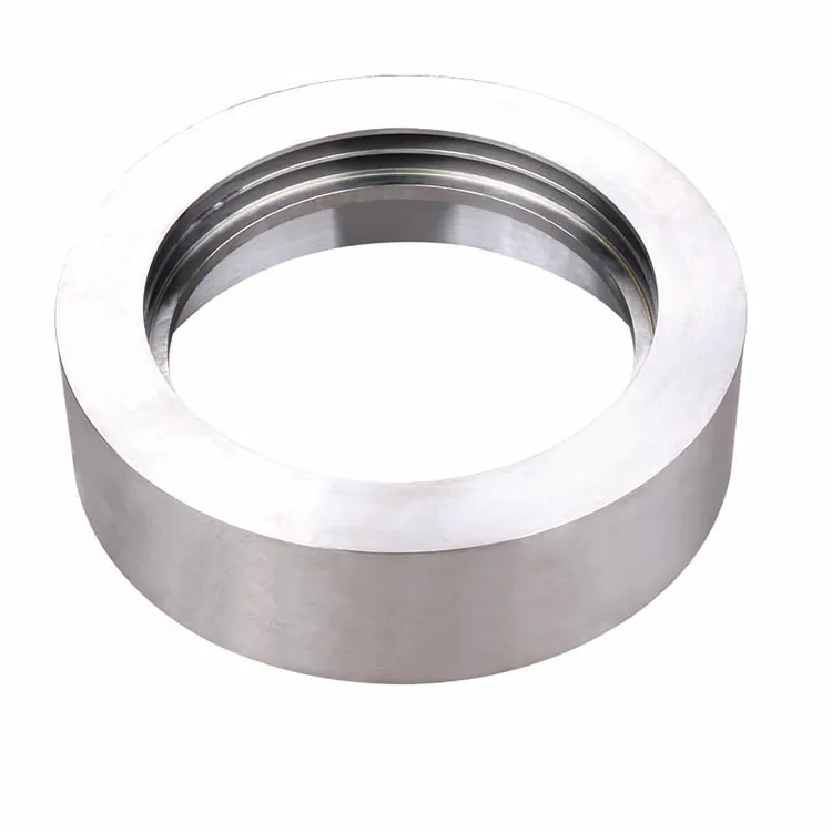 Comprehensive Manganese Steel Casting Service OEM factory forging part steel ring for train accessories