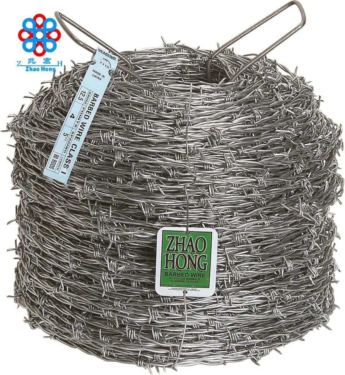 High Quality Galvanized Barbed Wire Alambre De Pua Price Per Roll
