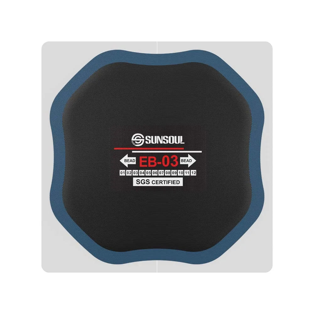 Sunsoul High Quality Euro Truck Rubber Type Radial Tire Repair Patch