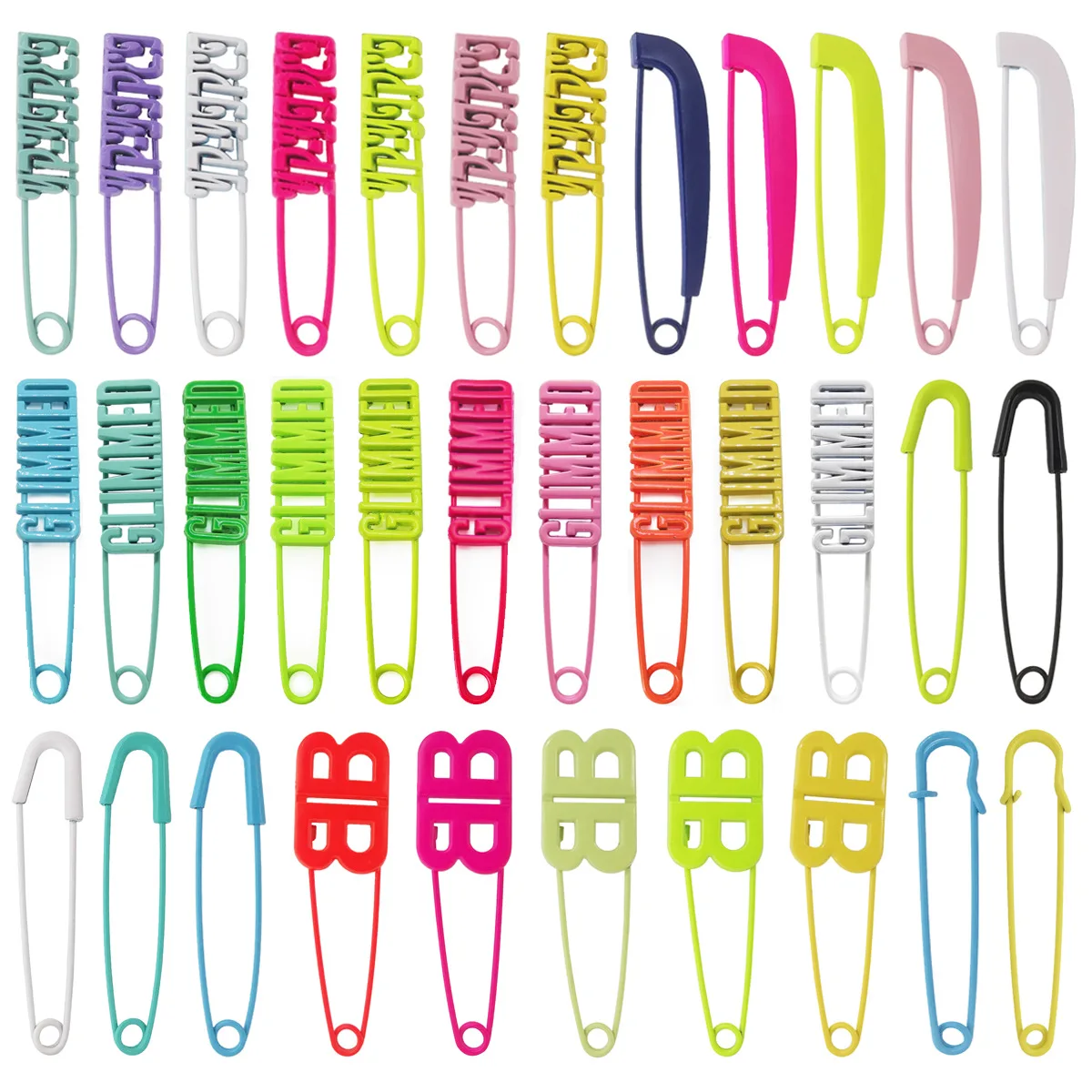 Wholesale Pins Small Hard Metal Color Pin Safety Pin for Clothing Decoration