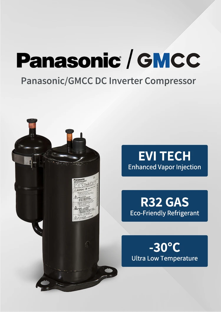 Гибридный Солнечный низкошумовой тепловой насос 9 кВ-110 кВт