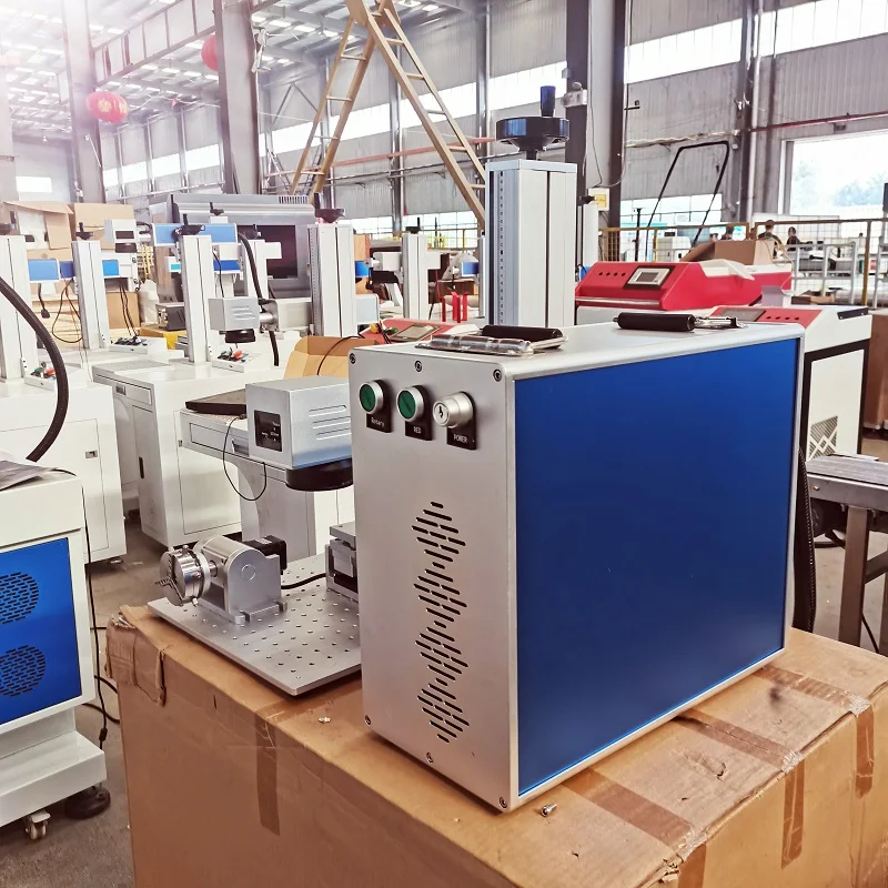 JPT 20W 30W 50W 60W 100W Mopa Jewelry Bracelet Ring Laser Cutting Gold Silver Necklace Nameplate Laser Marking Machine