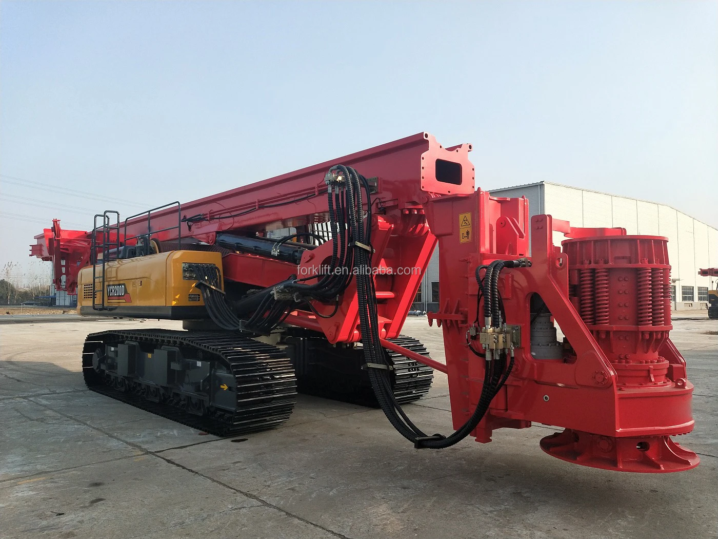 Factory Original Supply truck Crane Drilling Machine Yuchai Rotary Drilling Rig YCR120 with Fully hydraulic system for sale