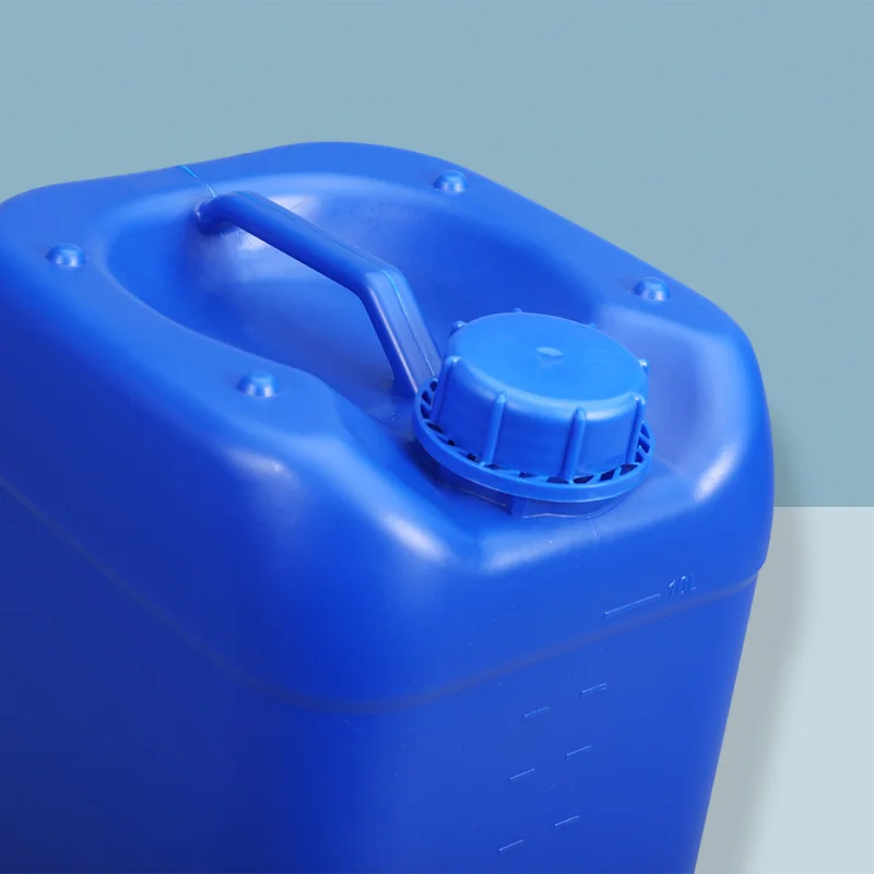High Quality White Square Plastic Jerry Can For Liquid Chemical Tamper Proof Container
