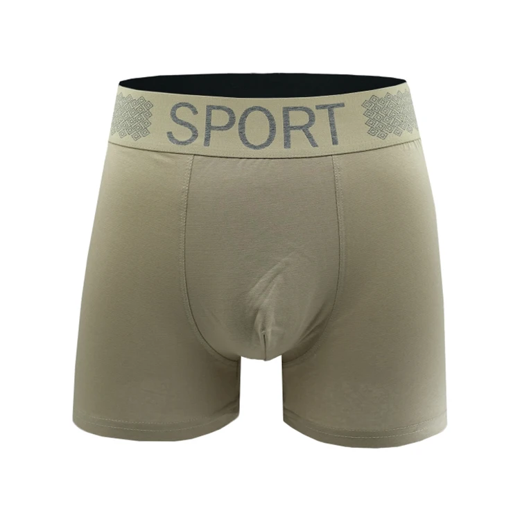 Solid Color Spot Men Brief Loose Home Casual Cold Shorts Briefs Cotton India Boxer