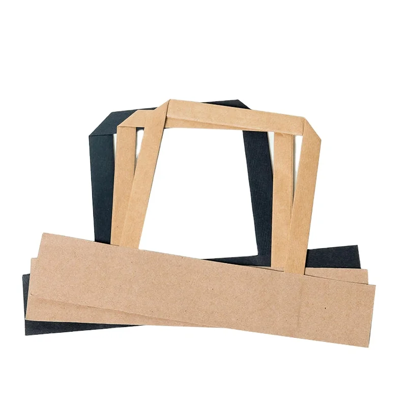 Бесплатный образец, 100% бумажный материал, плоская бумажная ручка, бумажный пакет, ручка по низкой цене